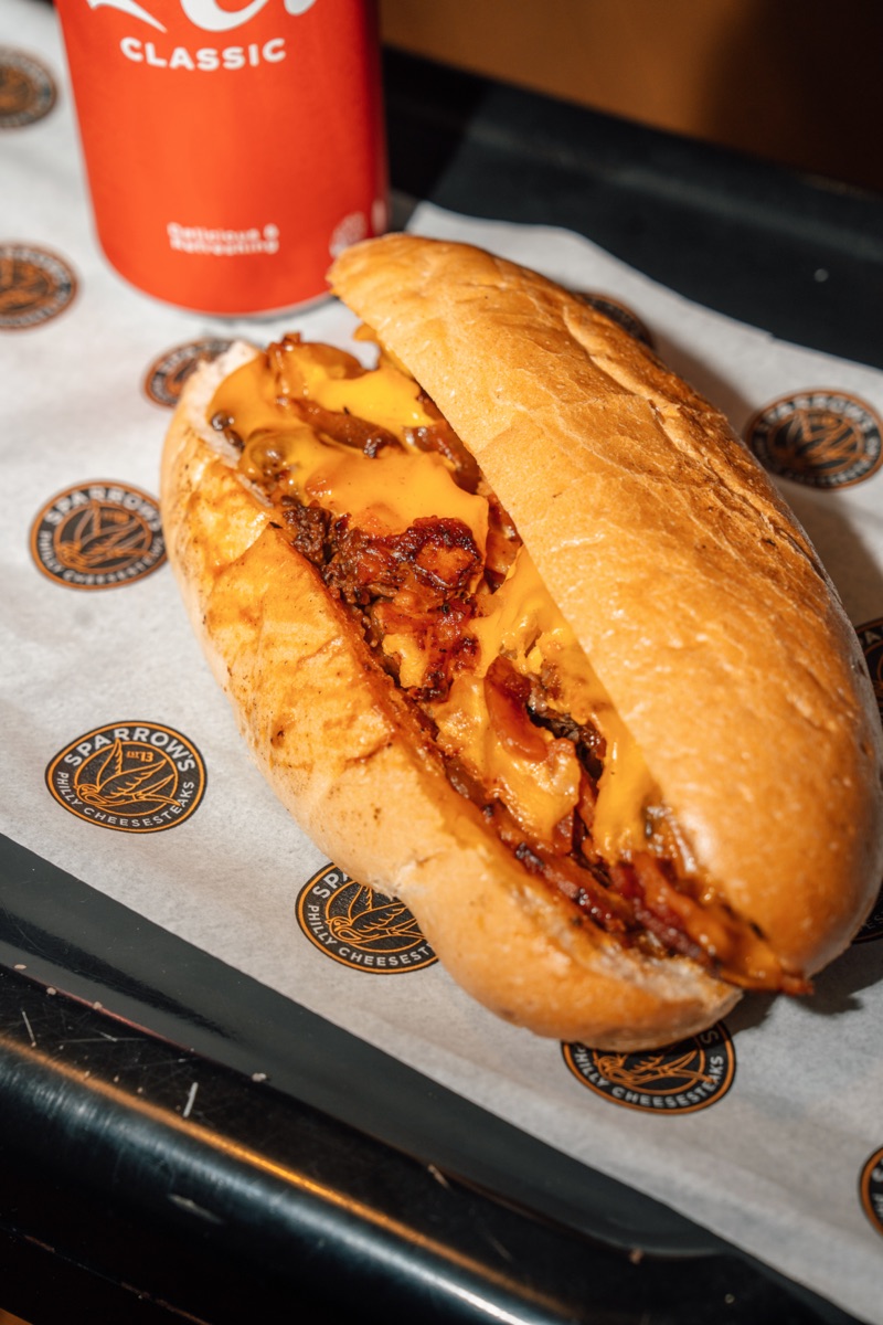 The Sausage Cheesesteak
